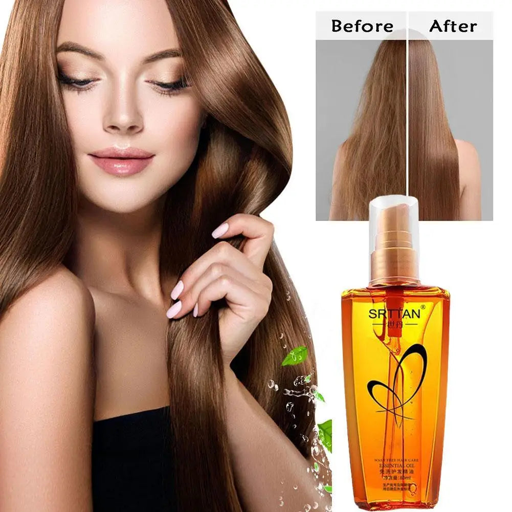 Moroccan Argan Hair Serum Lightweight Repair & Shine – BeautyByOla