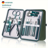 Nail Care Kit Stainless Steel Manicure & Pedicure Set – BeautyByOla