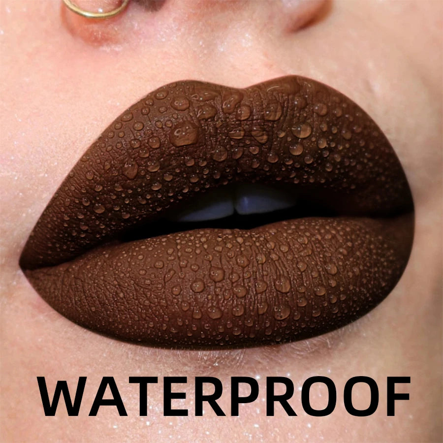 19-Color Matte Velvet Lip Gloss Waterproof Liquid Lipstick – BeautyByOla