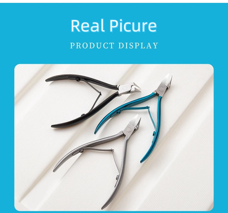 BeautyByOla – Professional Toenail Clipper, Stainless Steel Nipper for Ingrown & Thick Toenails