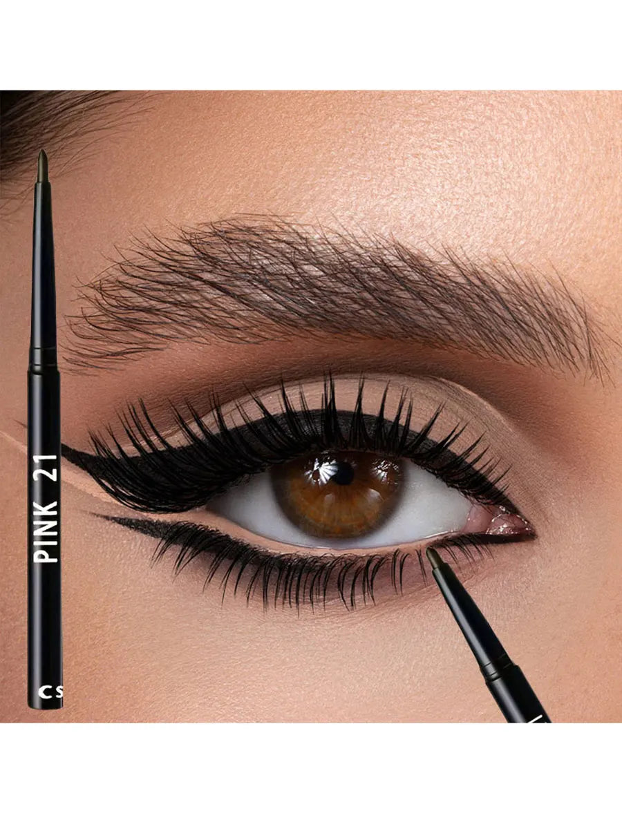 10pcs Long-Lasting Black Eyeliner Pencils Waterproof – BeautyByOla