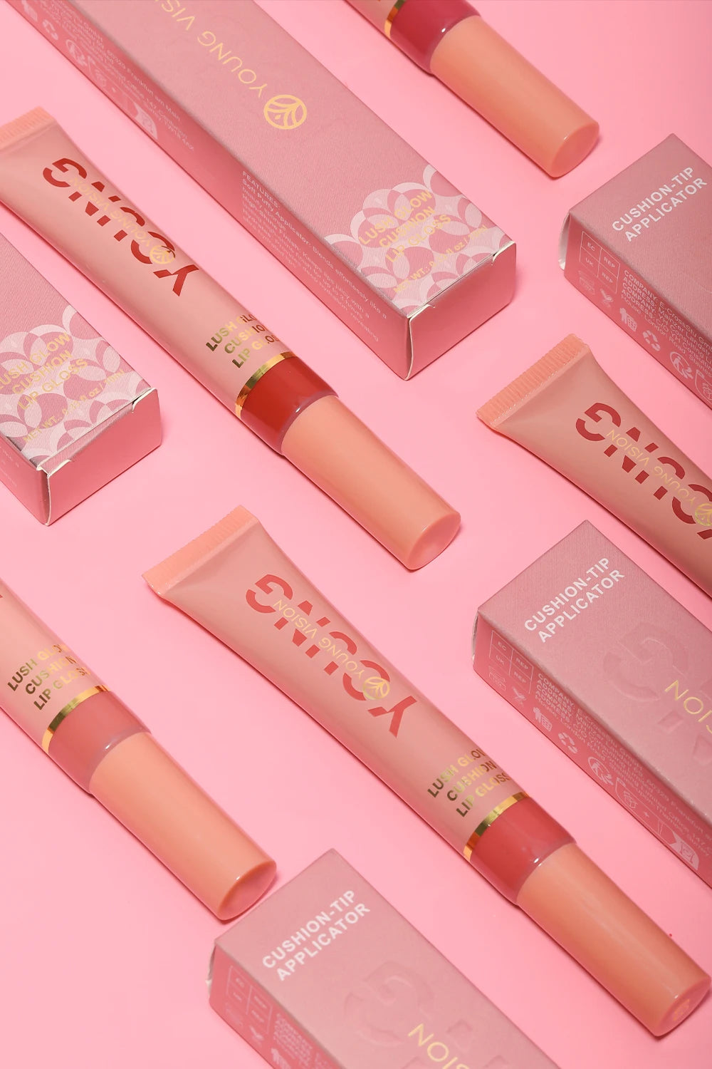 YOUNG VISION 6-Color Liquid Brightening Lip Gloss Moisturizing – BeautyByOla