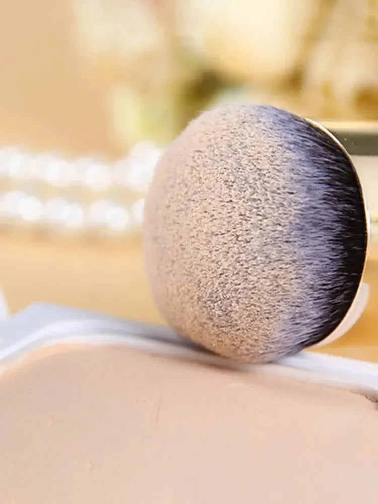 Large & Small Foundation Makeup Brush Set BB Cream Mushroom – BeautyByOla