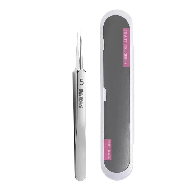 German No.5 Blackhead Remover Tweezers Ultra-Fine Acne Tool – BeautyByOla