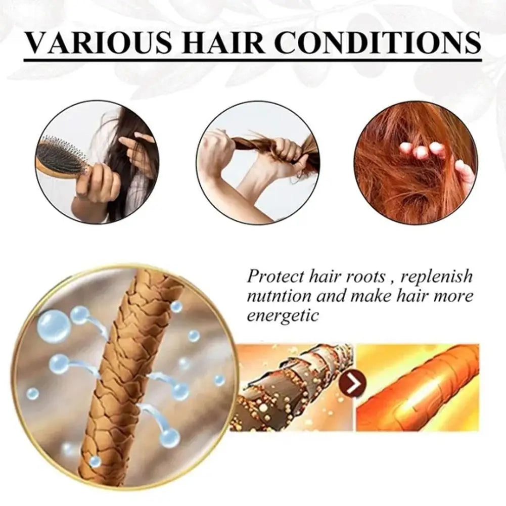 Moroccan Argan Hair Serum Lightweight Repair & Shine – BeautyByOla