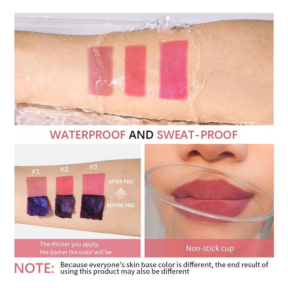 Long-Lasting Korean Matte Lip Tint Waterproof Liquid Lipstick – BeautyByOla