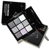 9-Color Eyeshadow Palette Gray-Pink Matte & Pearlescent – BeautyByOla