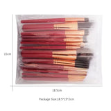 BeautyByOla – Professional Makeup Brush Set, Eyeshadow & Eyeliner Cosmetic Tools Kit