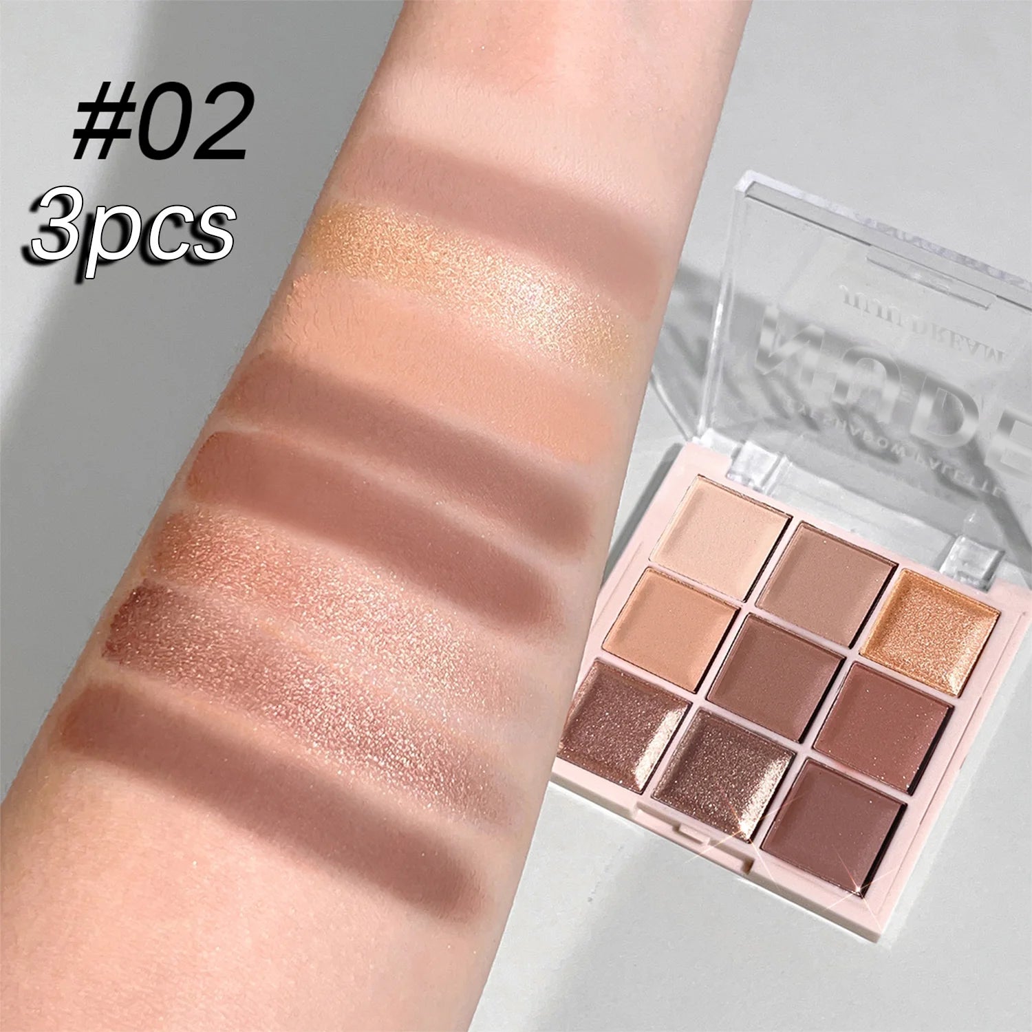 JUJU DREAM 9-Color Eyeshadow Palette Matte & Shimmer – BeautyByOla
