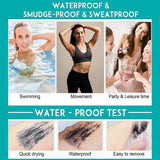 Double 2-in-1 Silk Fiber Mascara Waterproof Lengthening – BeautyByOla