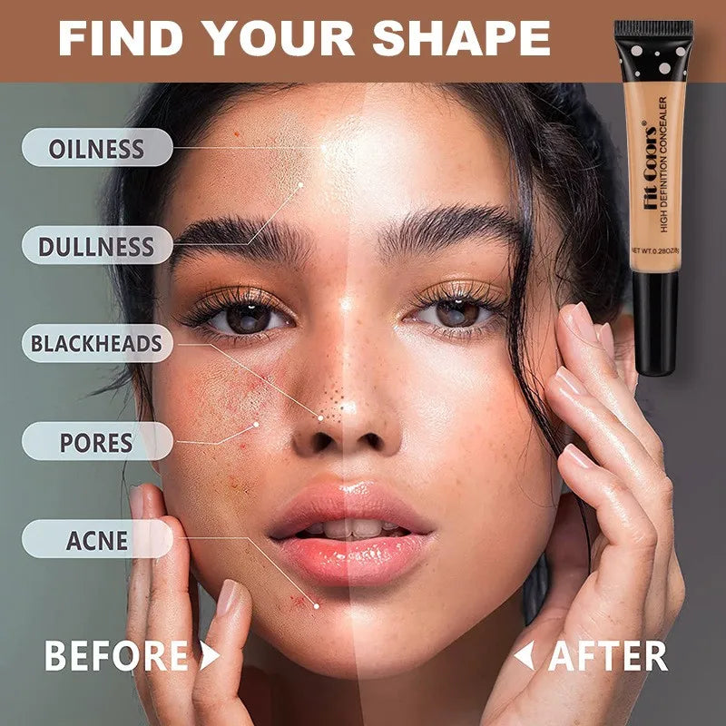 Six-Color Hose Concealer Liquid Foundation for Dark Circles – BeautyByOla