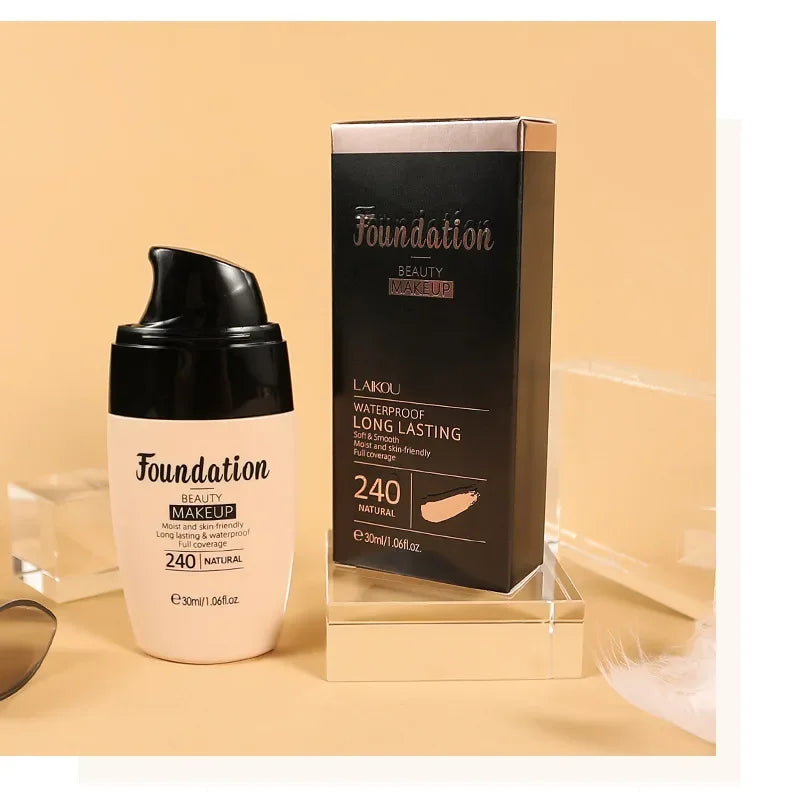 LAIKOU Liquid Foundation Moisturizing Long-Lasting 30ml – BeautyByOla