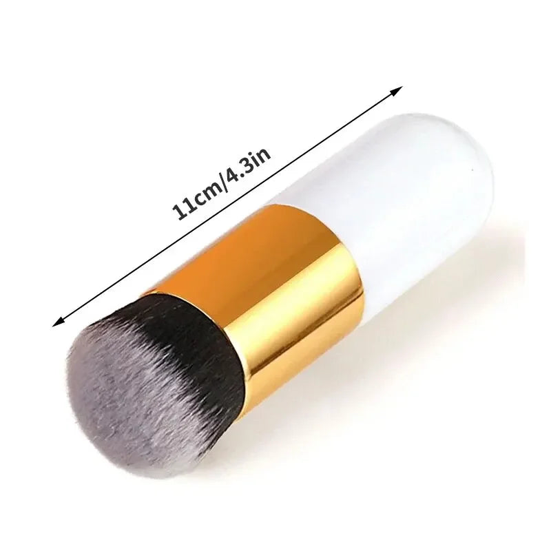Large & Small Foundation Makeup Brush Set BB Cream Mushroom – BeautyByOla