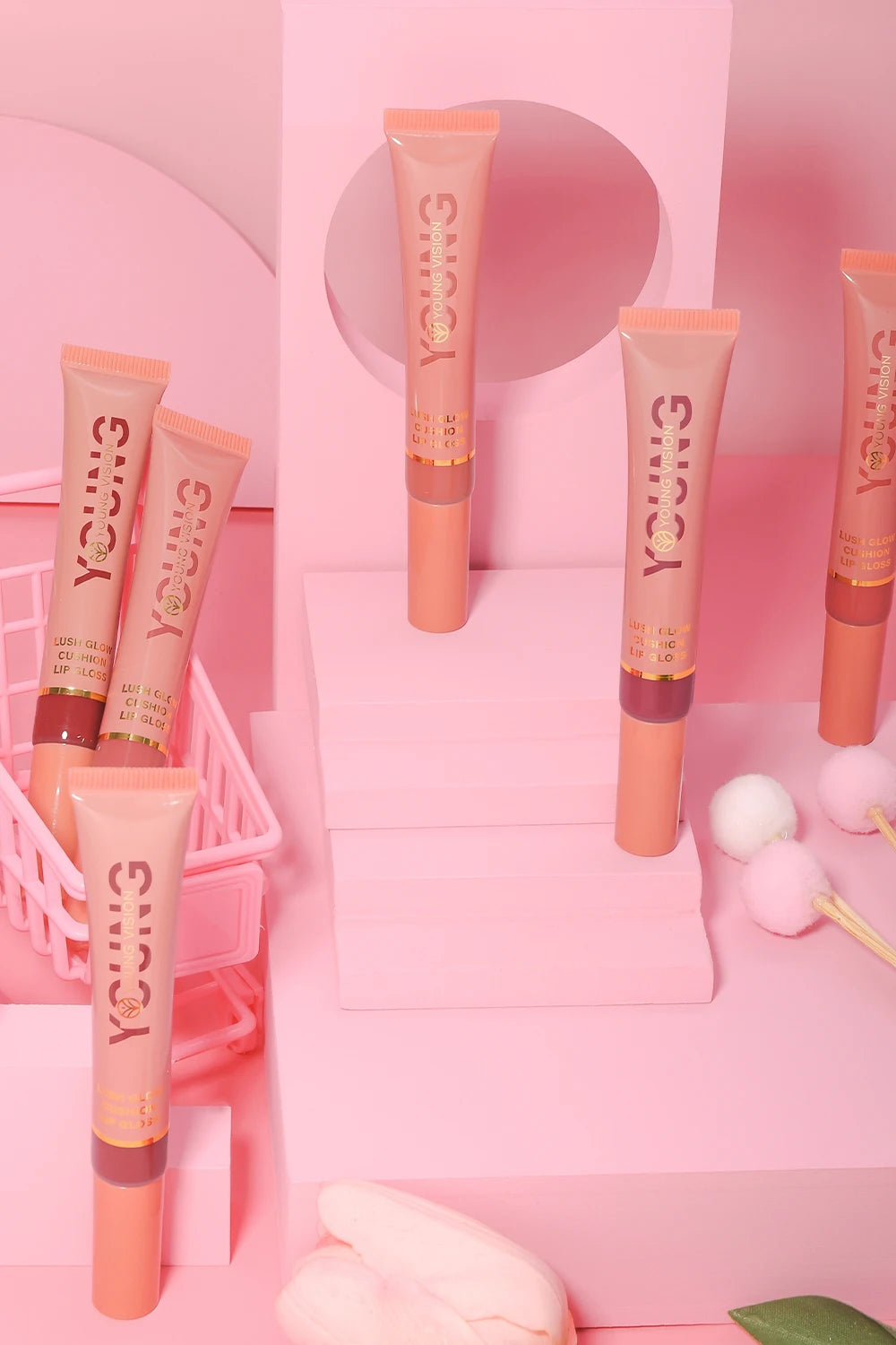 YOUNG VISION 6-Color Liquid Brightening Lip Gloss Moisturizing – BeautyByOla