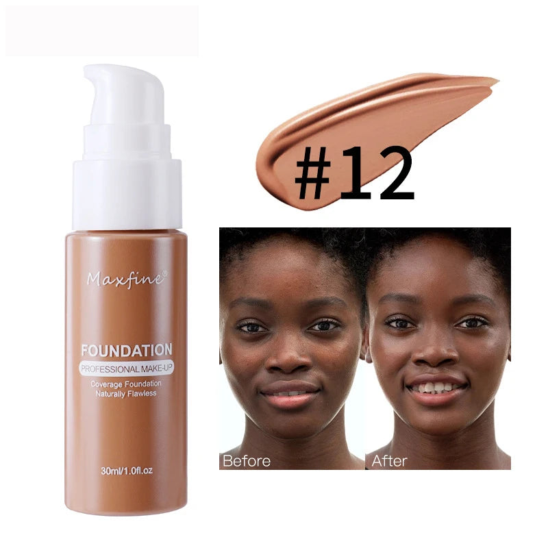 Liquid Foundation Concealer Waterproof Sweat-Resistant Makeup – BeautyByOla