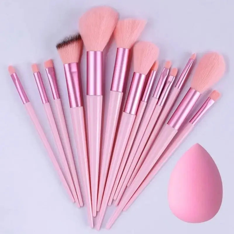 Professional Makeup Brush Set Soft Fluffy Foundation & Eyeshadow – BeautyByOla