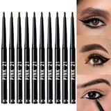 10pcs Long-Lasting Black Eyeliner Pencils Waterproof – BeautyByOla