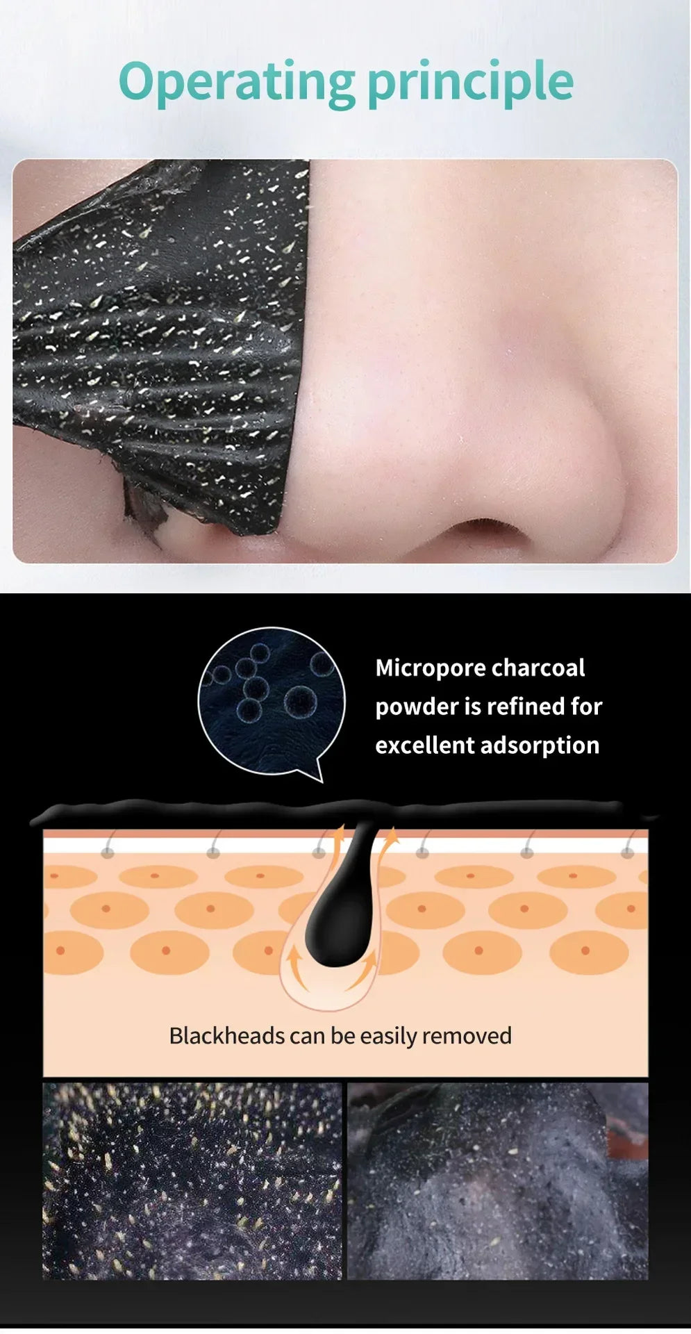 BeautyByOla – LANBENA Blackhead Removal Mask, Deep Cleansing & Pore Shrinking Treatment for Acne & Skin Brightening
