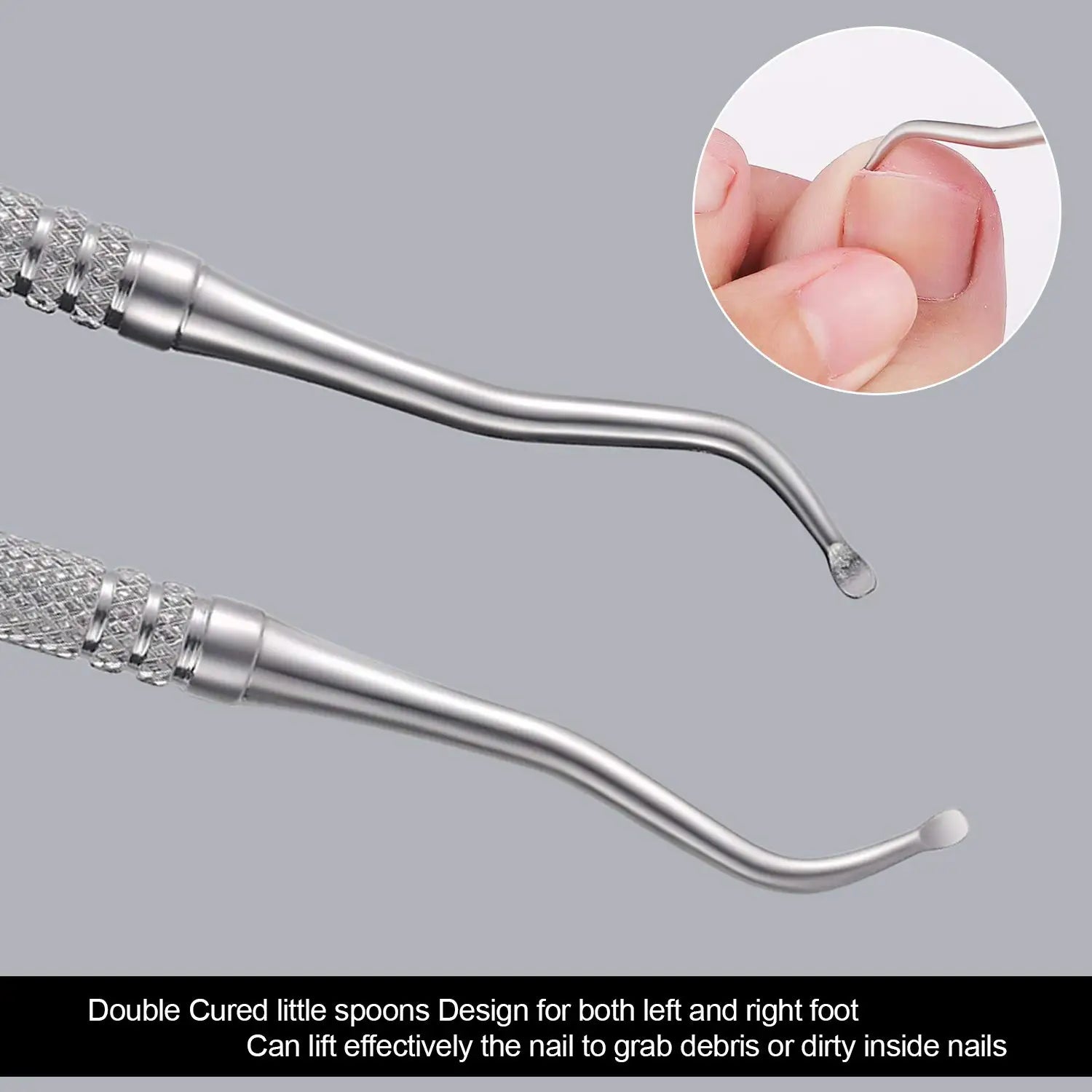 BeautyByOla – Professional Toenail Clipper, Stainless Steel Nipper for Ingrown & Thick Toenails