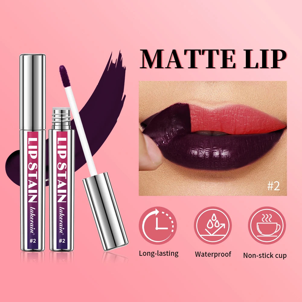 Long-Lasting Korean Matte Lip Tint Waterproof Liquid Lipstick – BeautyByOla