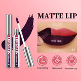 Long-Lasting Korean Matte Lip Tint Waterproof Liquid Lipstick – BeautyByOla