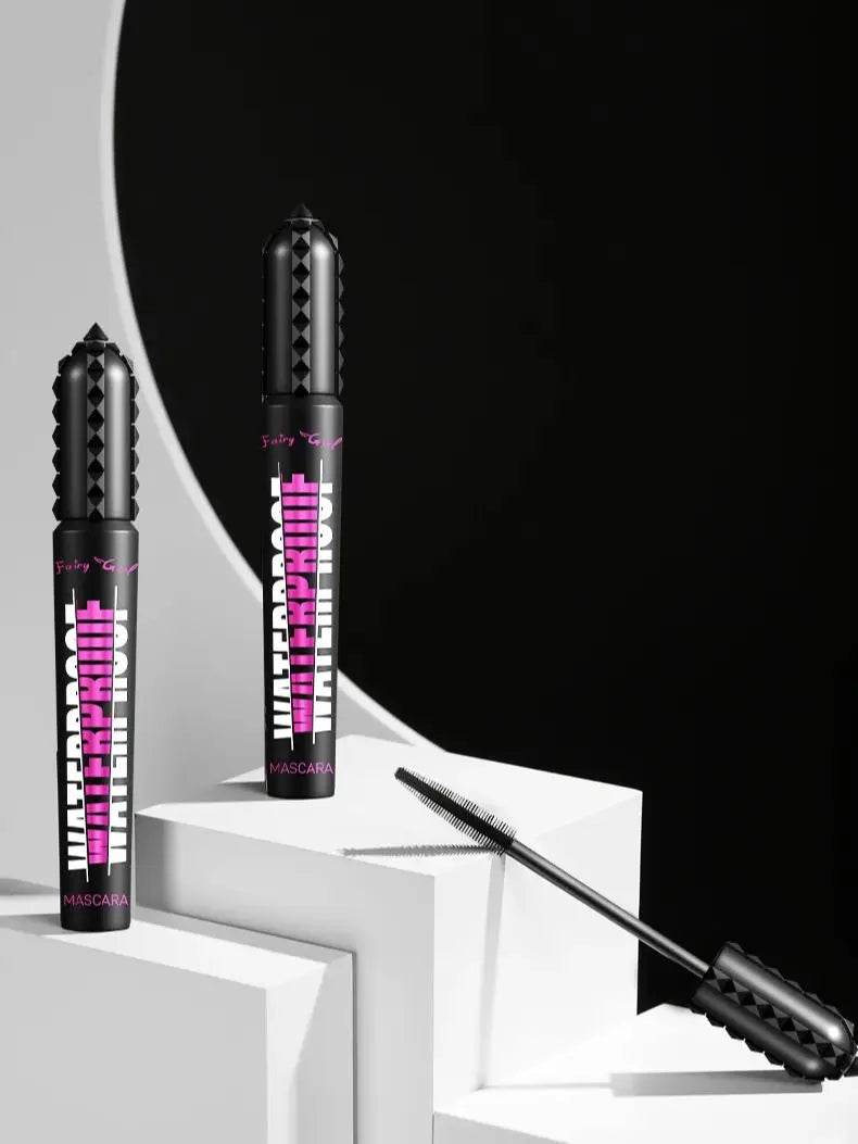 Black Waterproof 4D Mascara Lengthening Eyelashes – BeautyByOla