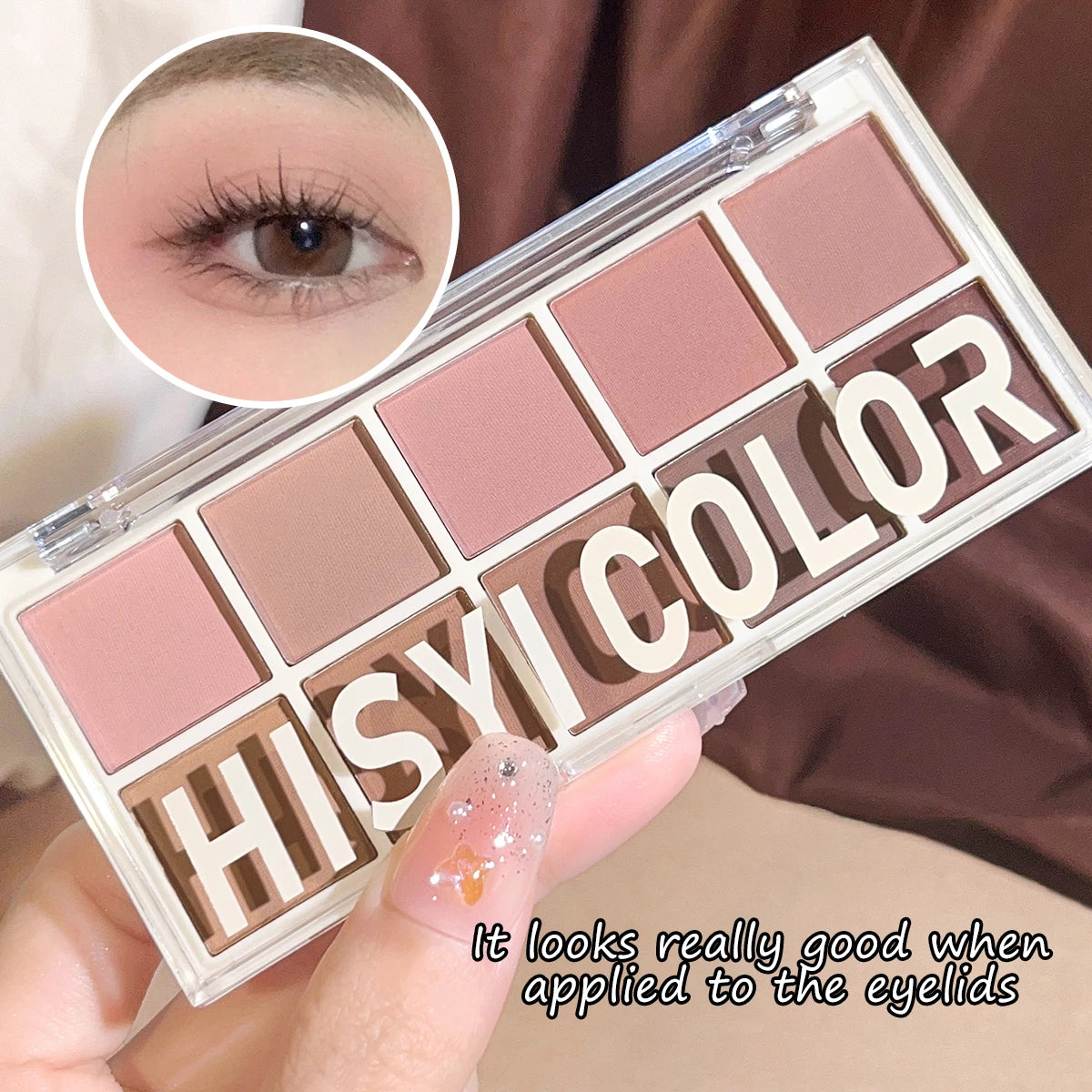 Star Rejuvenation 10-Color Eyeshadow Palette Pearl & Matte – BeautyByOla