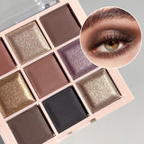 JUJU DREAM 9-Color Eyeshadow Palette Matte & Shimmer – BeautyByOla