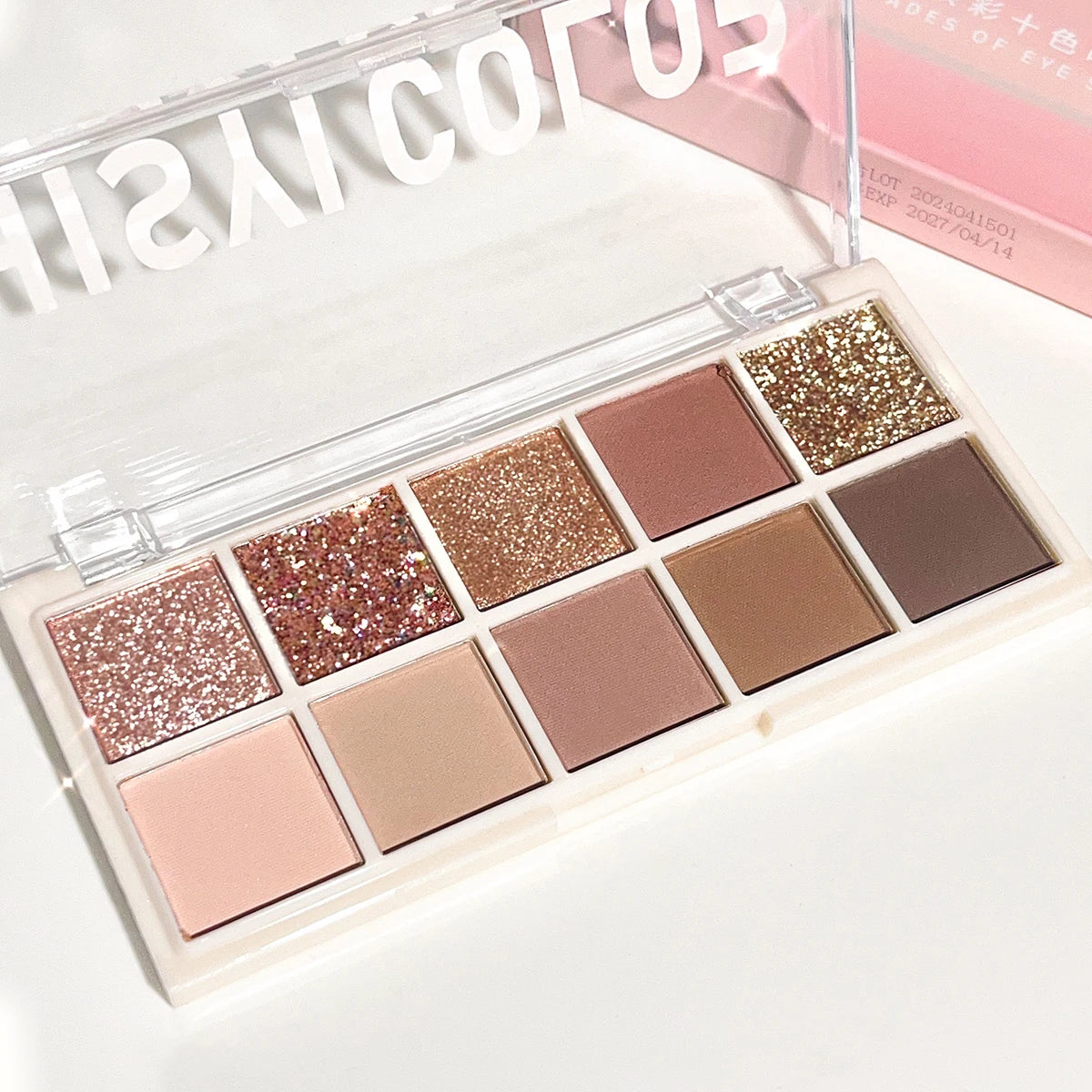 Star Rejuvenation 10-Color Eyeshadow Palette Pearl & Matte – BeautyByOla