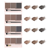 3-Color Eyebrow Powder Waterproof Long-Lasting Natural – BeautyByOla
