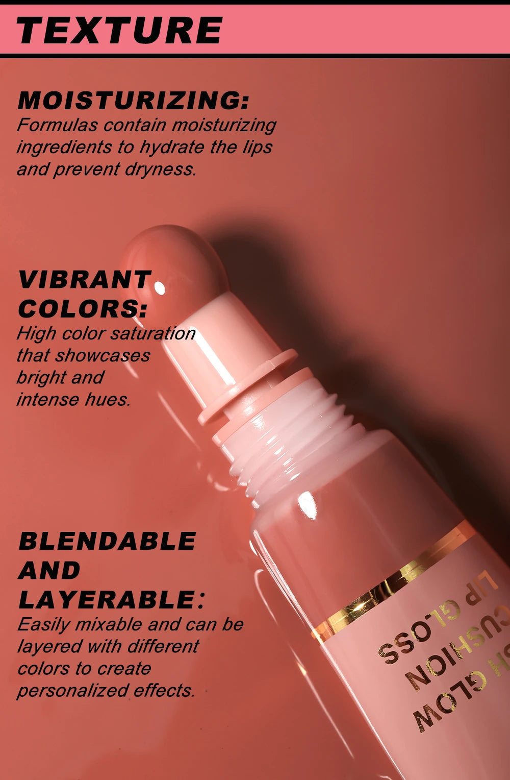 YOUNG VISION 6-Color Liquid Brightening Lip Gloss Moisturizing – BeautyByOla