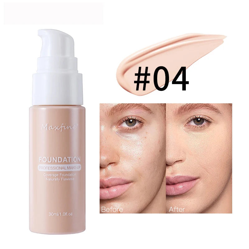 Liquid Foundation Concealer Waterproof Sweat-Resistant Makeup – BeautyByOla