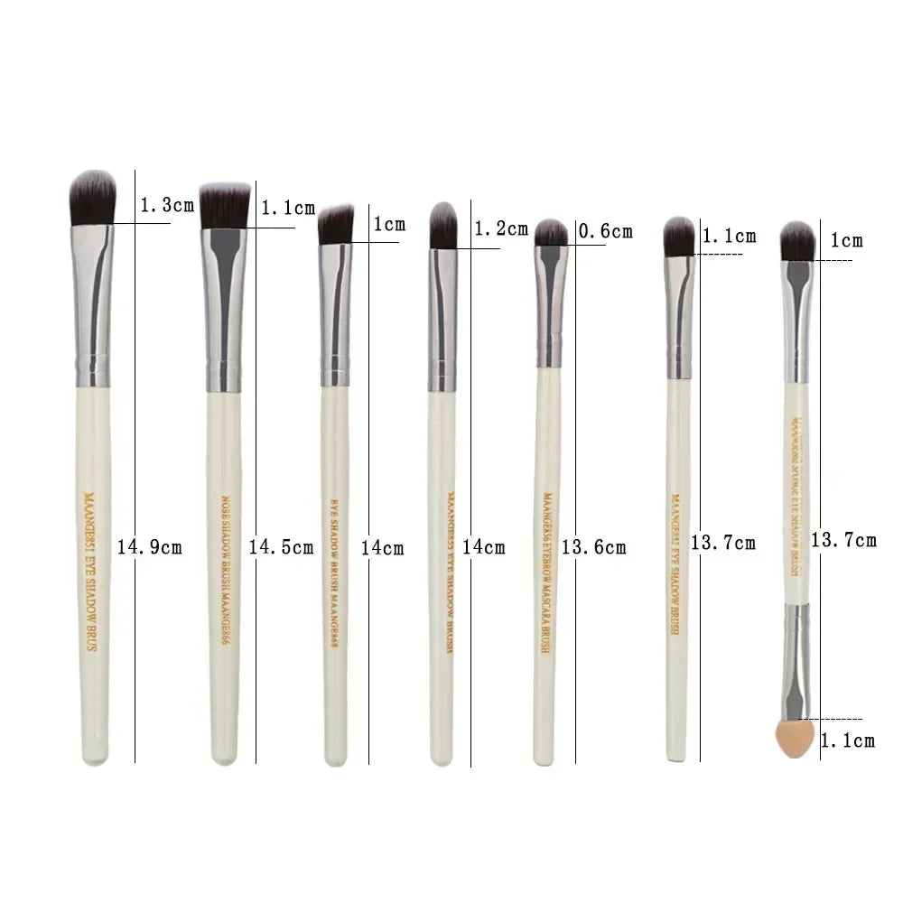 BeautyByOla – Professional Makeup Brush Set, Eyeshadow & Eyeliner Cosmetic Tools Kit