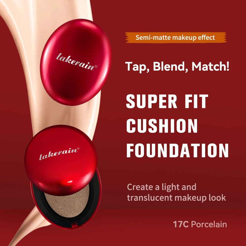 BeautyByOla – Sunscreen Cushion Foundation, Full Coverage, Waterproof & Long-Lasting Concealer Makeup