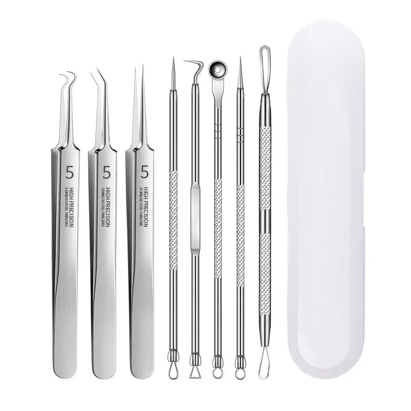 German No.5 Blackhead Remover Tweezers Ultra-Fine Acne Tool – BeautyByOla