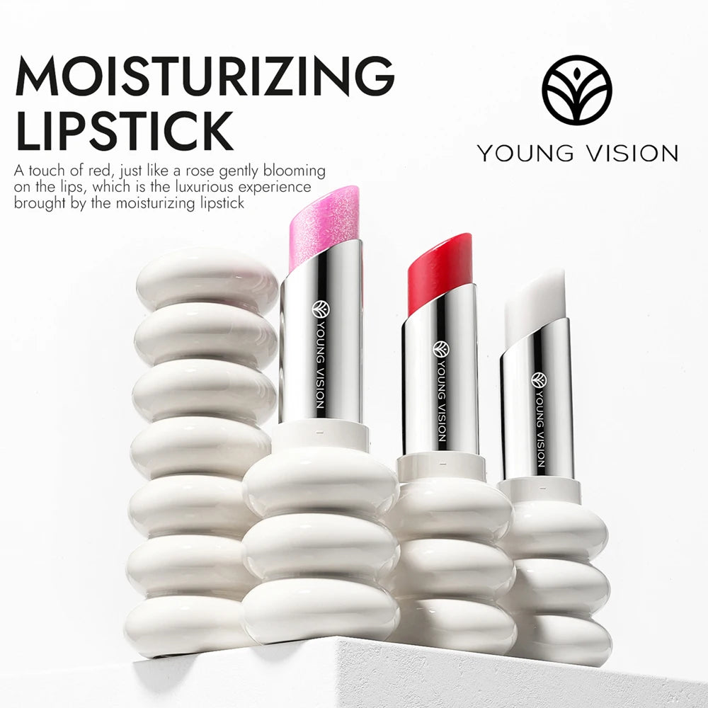 YOUNG VISION 6-Color Shimmer Moisturizing Lipstick Long-Lasting – BeautyByOla