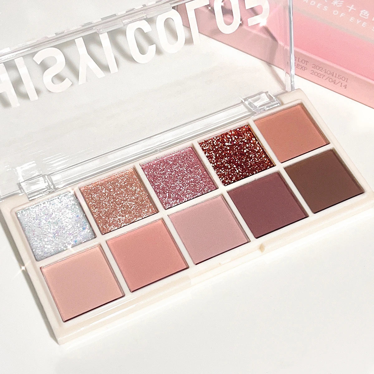 Star Rejuvenation 10-Color Eyeshadow Palette Pearl & Matte – BeautyByOla