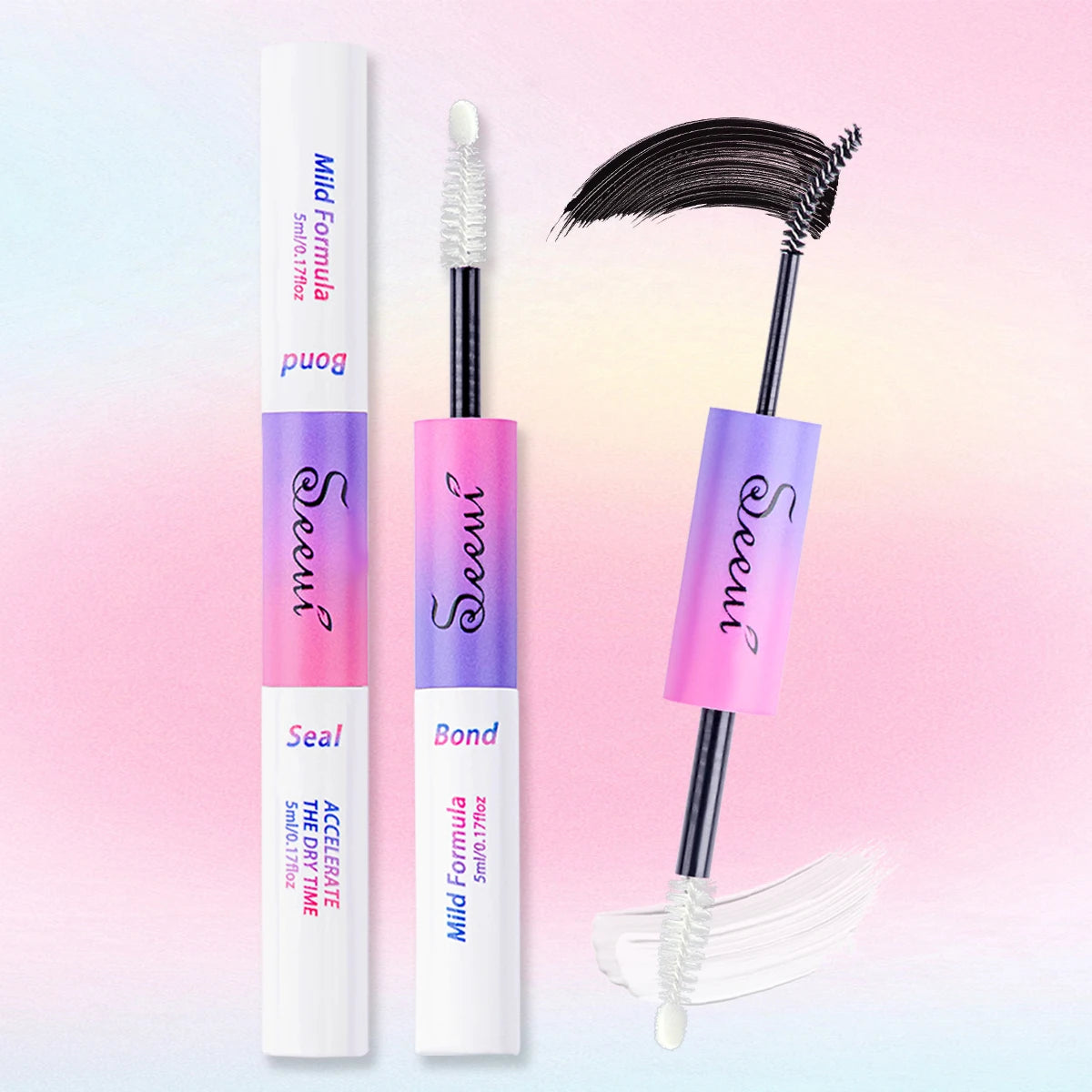 Eyelash Glue & Seal for Clusters Strong Lasting Extension – BeautyByOla