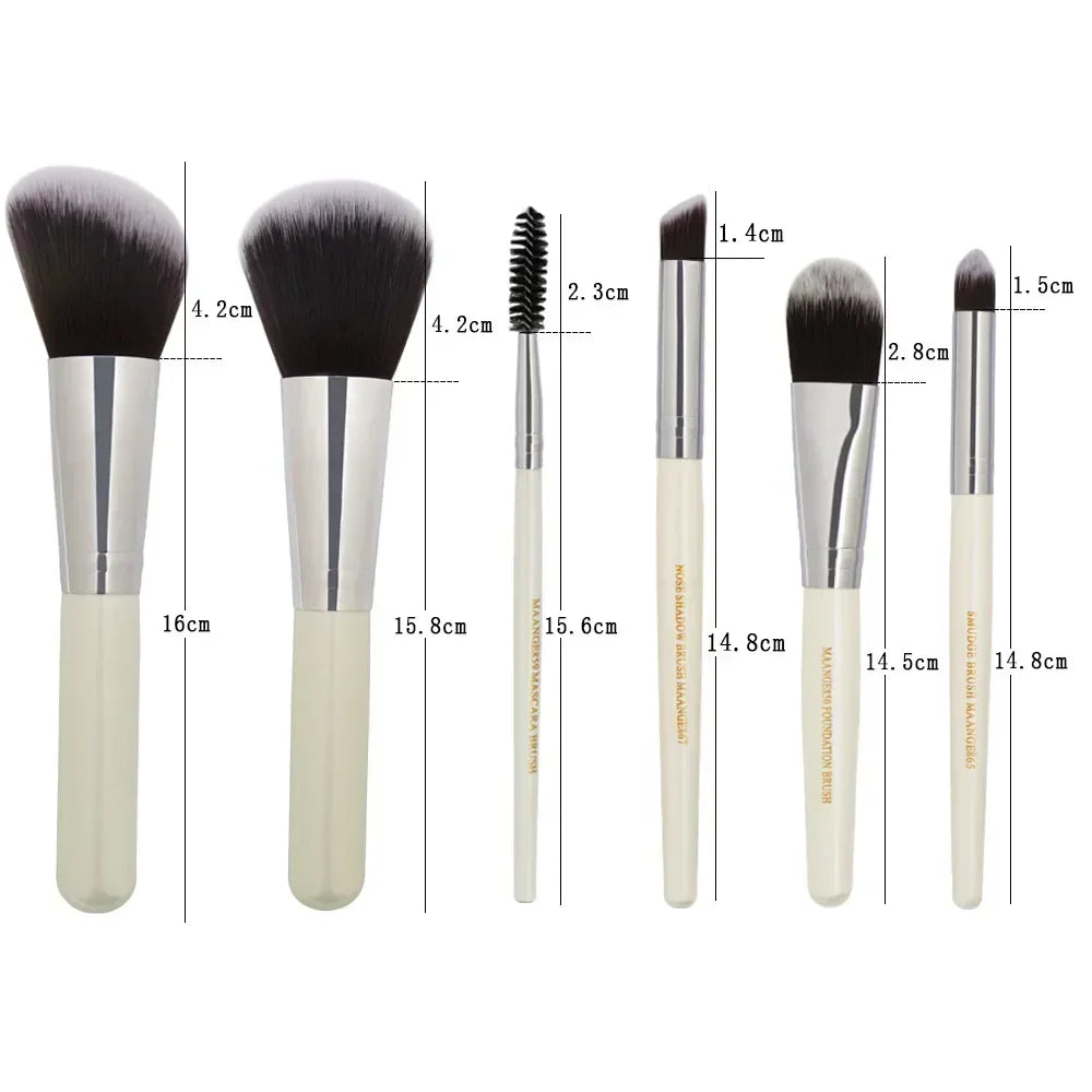 BeautyByOla – Professional Makeup Brush Set, Eyeshadow & Eyeliner Cosmetic Tools Kit