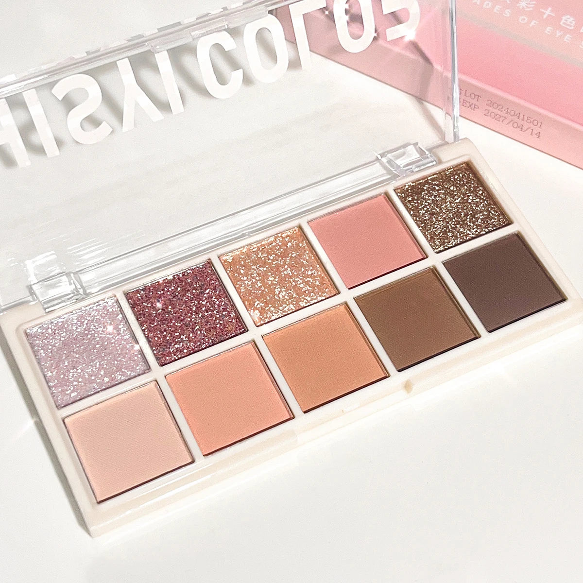 Star Rejuvenation 10-Color Eyeshadow Palette Pearl & Matte – BeautyByOla