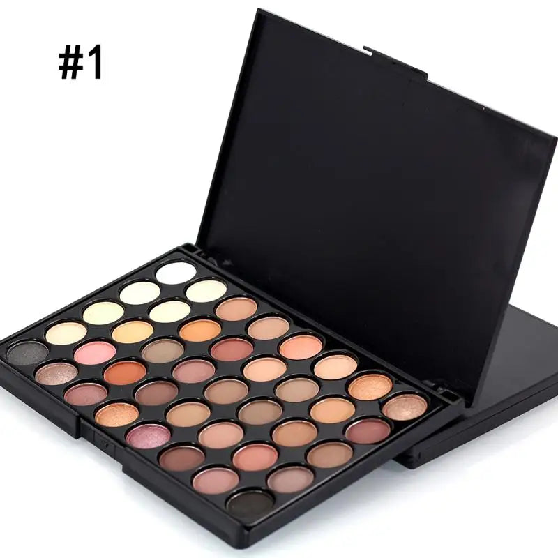 Color Glitter Eyeshadow Palette Matte Waterproof – BeautyByOla