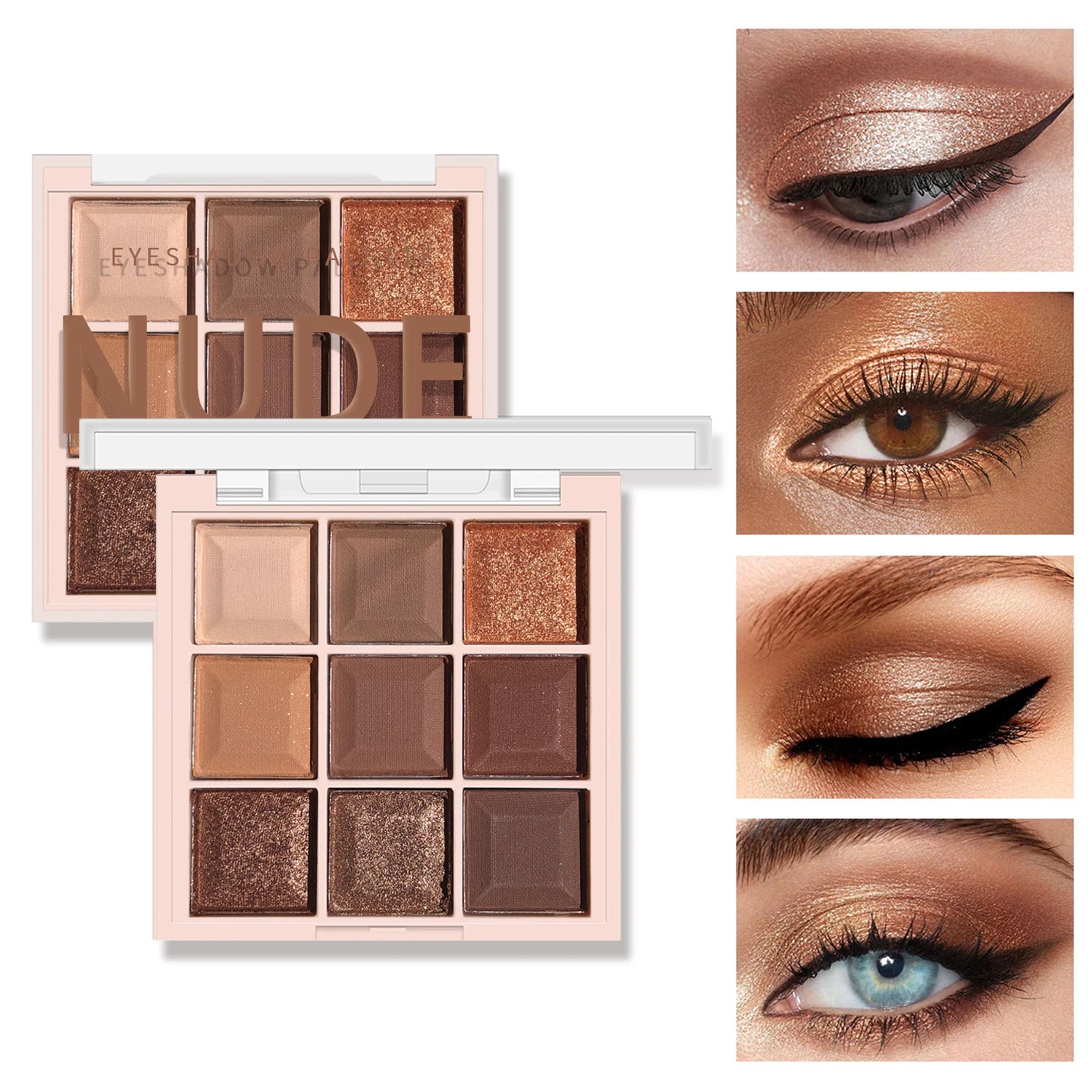 JUJU DREAM 9-Color Eyeshadow Palette Matte & Shimmer – BeautyByOla