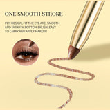 6-Color Double-Ended Eyeshadow Stick Matte & Glitter – BeautyByOla