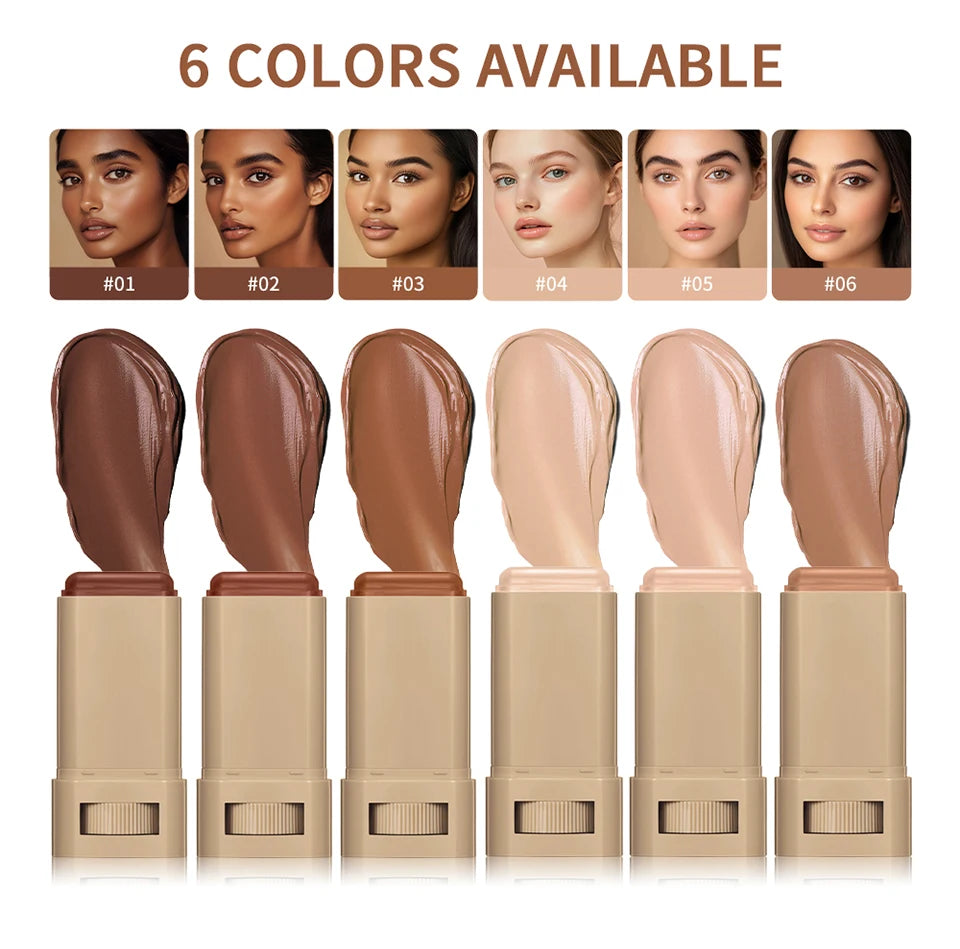 Stick Foundation Balm Serum High Coverage Smooth Plumper – BeautyByOla