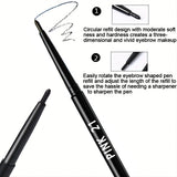 10pcs Long-Lasting Black Eyeliner Pencils Waterproof – BeautyByOla