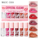 MAGIC CASA 6pcs Hydrating Jelly Lip Oil Long-Lasting – BeautyByOla