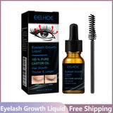 Natural Eyebrow & Eyelash Growth Serum with Castor Oil – BeautyByOla