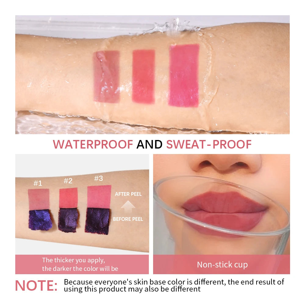 Long-Lasting Korean Matte Lip Tint Waterproof Liquid Lipstick – BeautyByOla
