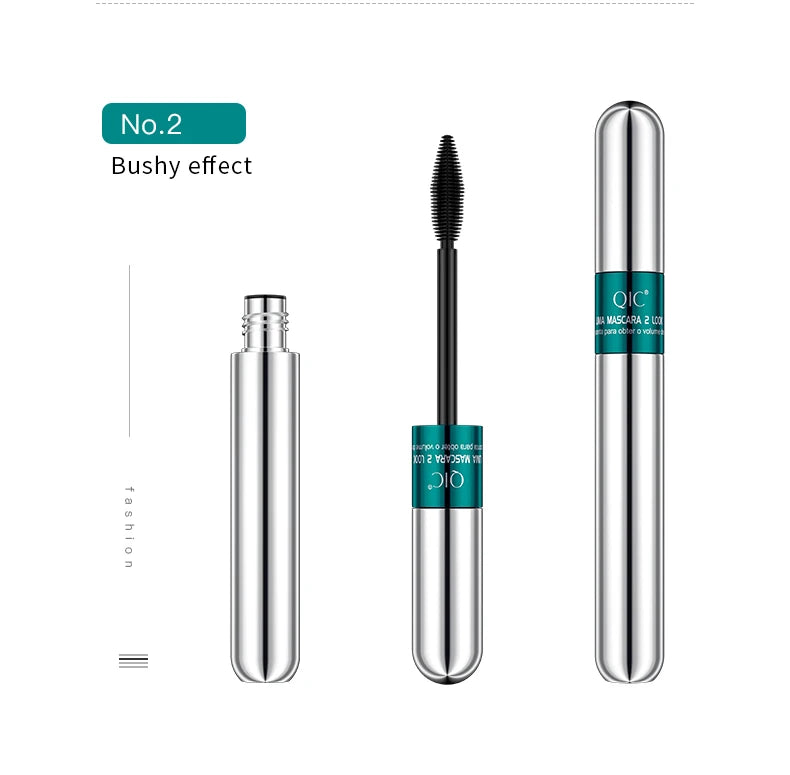 Double 2-in-1 Silk Fiber Mascara Waterproof Lengthening – BeautyByOla