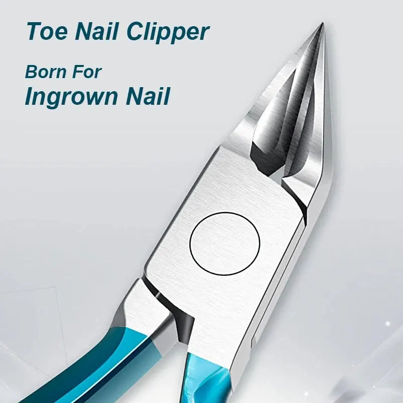 BeautyByOla – Professional Toenail Clipper, Stainless Steel Nipper for Ingrown & Thick Toenails